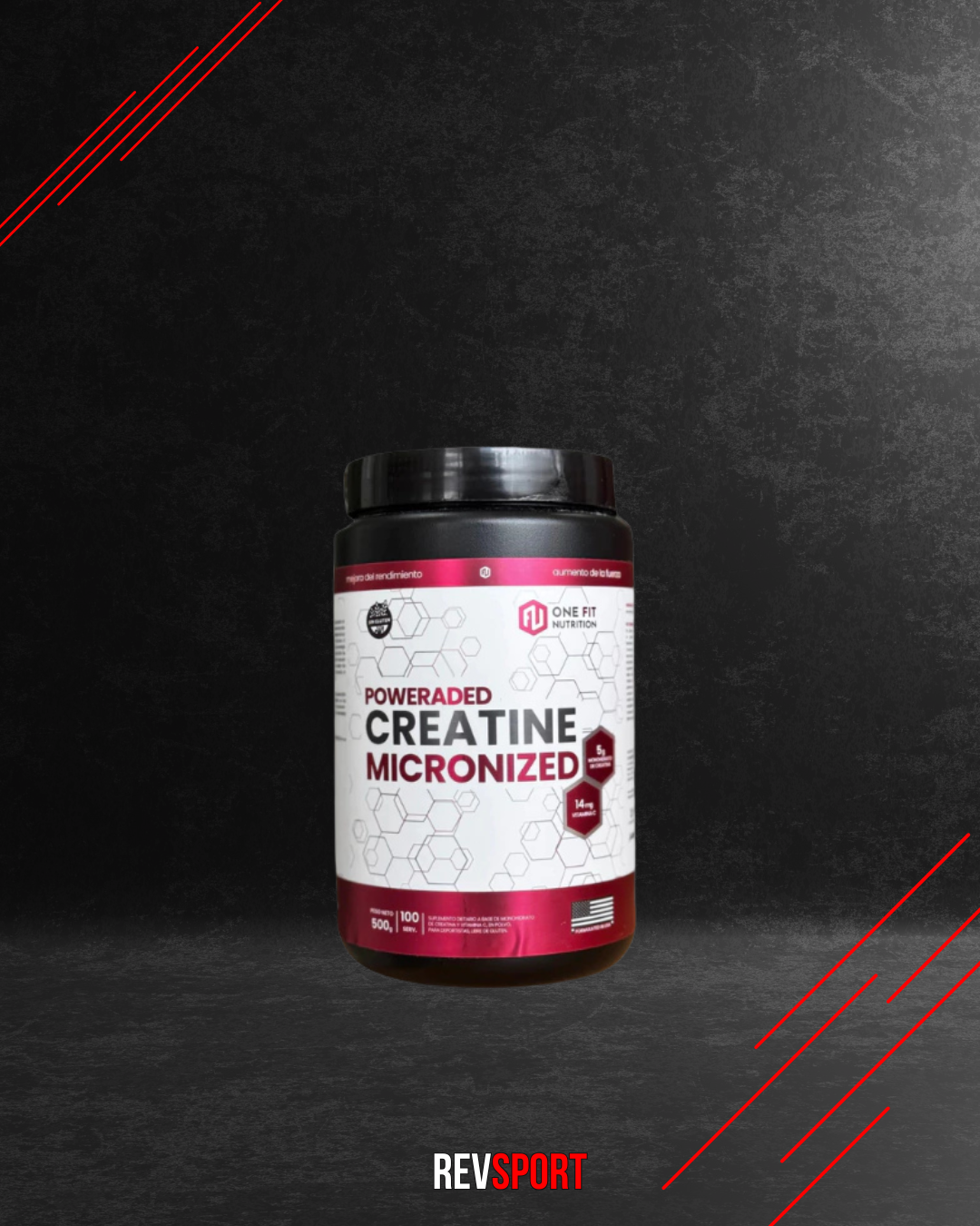 Creatina Micronizada x 500 grs (neutro)